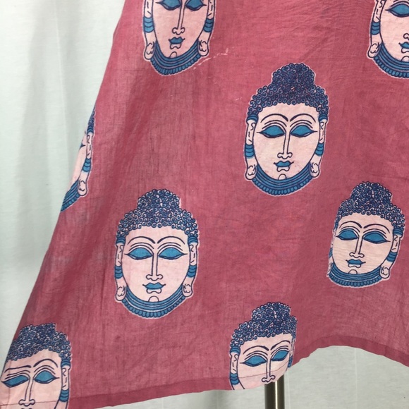 Buddha Midi Tunic Shift Dress - Picture 5 of 8